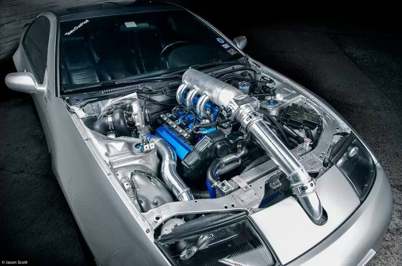 Illustration for article titled Z32 turned up to 11 (Update 03/17/2104 he just blew the engine)